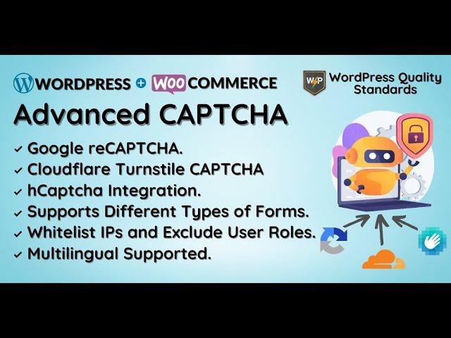 Advanced CAPTCHA for WooCommerce Plugin Overview