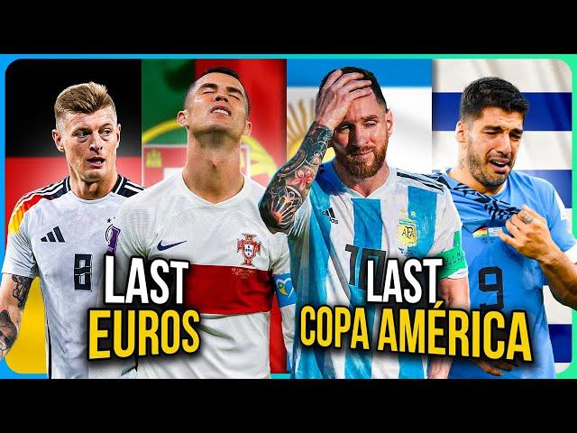 15 legends Who Will Be Playing Their LAST Euros/Copa América in 2024