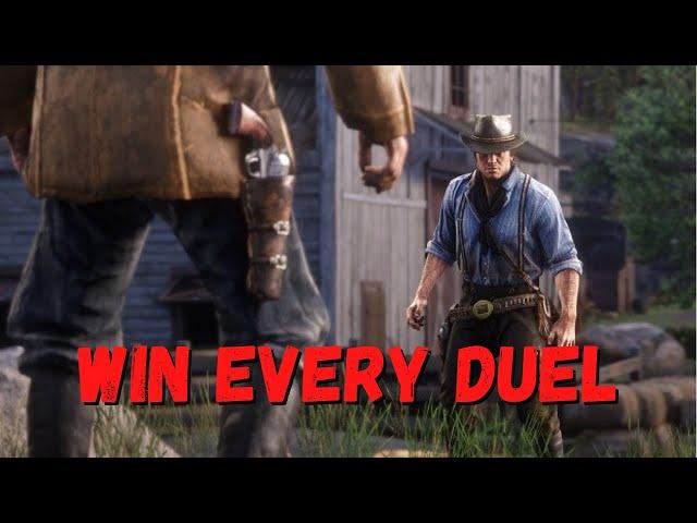 How to win every duel in Red Dead Redemption 2