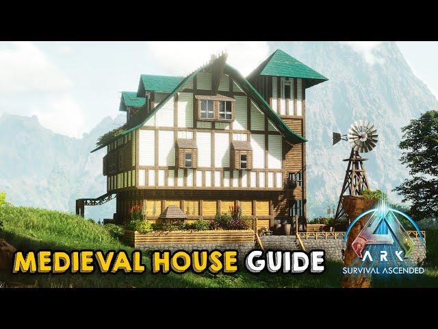 Cozy Medieval House | Building Tutorial | ARK: Survival Ascended