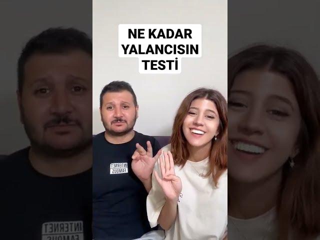 NE KADAR YALANCISIN TESTİ YAĞMUR KAYA