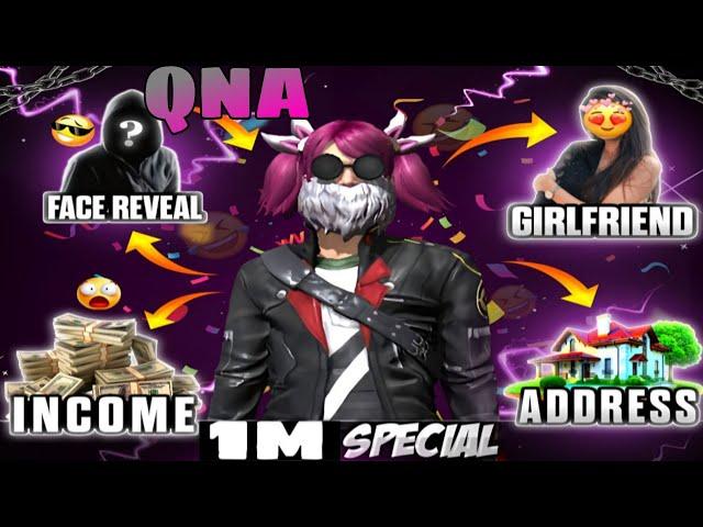 1Million Special QnA Video  Intejar Khatam Hua ||Deoxy-ftw||#freefire #freefiremax #funnyvideo