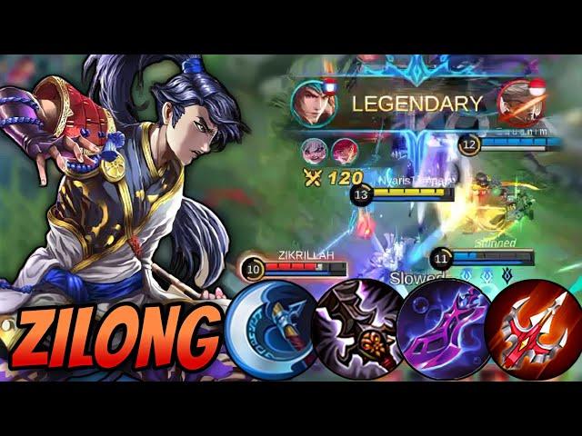 ZILONG BEST BUILD LEGENDARY, TOP GLOBAL ZILONG BEST BUILD 2021 | ZILONG GAMEPLAY #1 | MOBILE LEGENDS