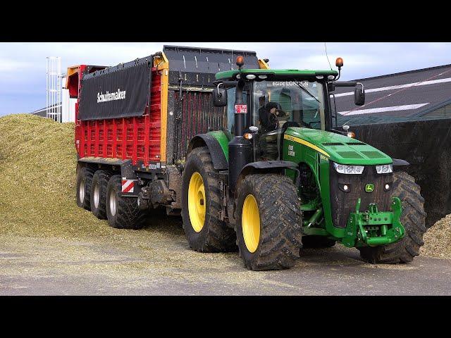 Mais 2021 : Egide London / Claas Jaguar 980 / John Deere 8R & 6R / Maishäckseln 2021 / Corn harvest