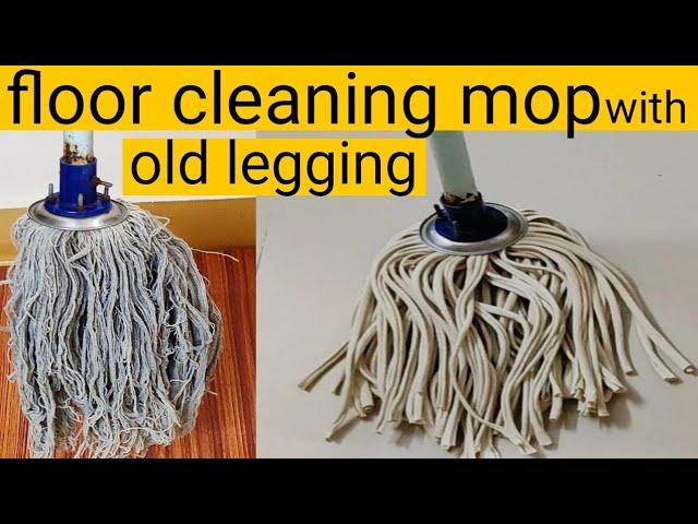Old legging తో చాలా ఈజీ గా floor cleaning mop preparation part -1 || How to prepare floor cleaning