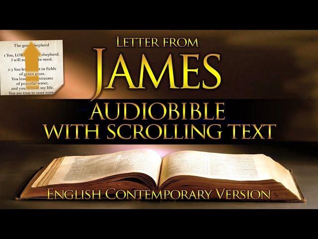 Holy Bible Audio: JAMES (Contemporary English) With Text