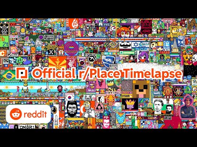 r/Place 2022 Timelapse