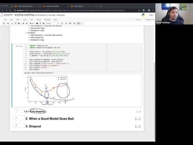 How to Avoid Overfitting Your Neural Network - M4S42 [2019-06-19]