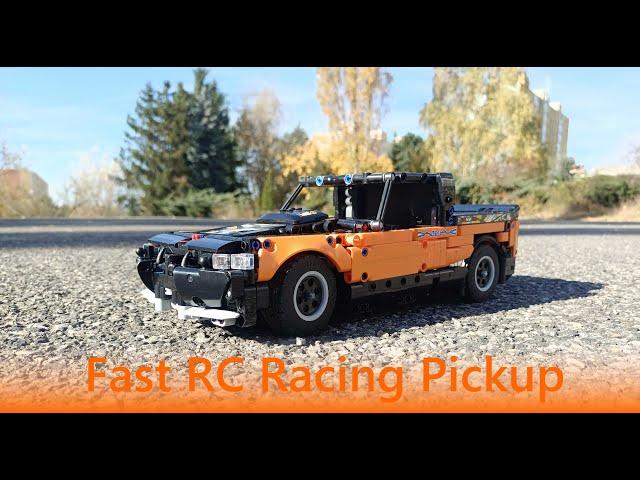 Fast Lego RC Racing Pickup MOC (Instructions available)