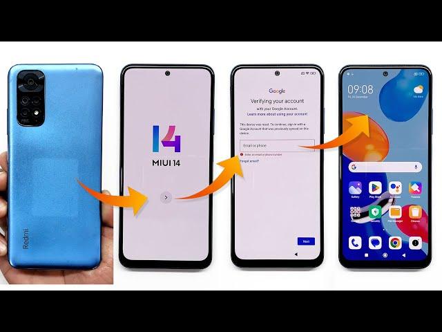 Redmi Note 11 FRP Bypass MIUI 14 Without Computer | Google Unlock | Redmi Note 11 MIUI 14 FRP Unlock