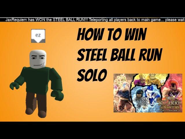 [YBA] How To Win Steel Ball Run (The Ultimate Guide)