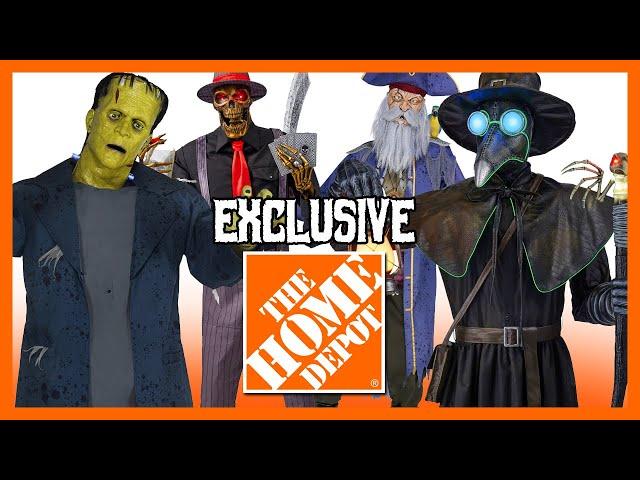 Home Depot Halloween 2024 EXCLUSIVE ANIMATRONICS REVEAL | 8 New Animatronic First Looks & Details!