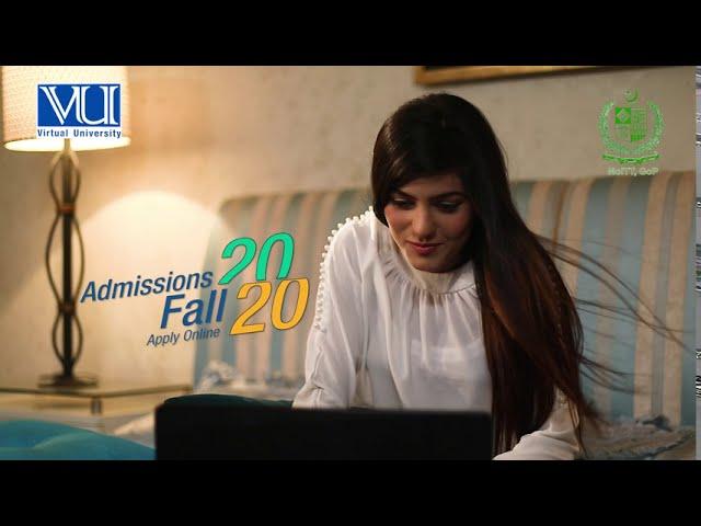 Virtual University of Pakistan Fall 2020 Admissions Open