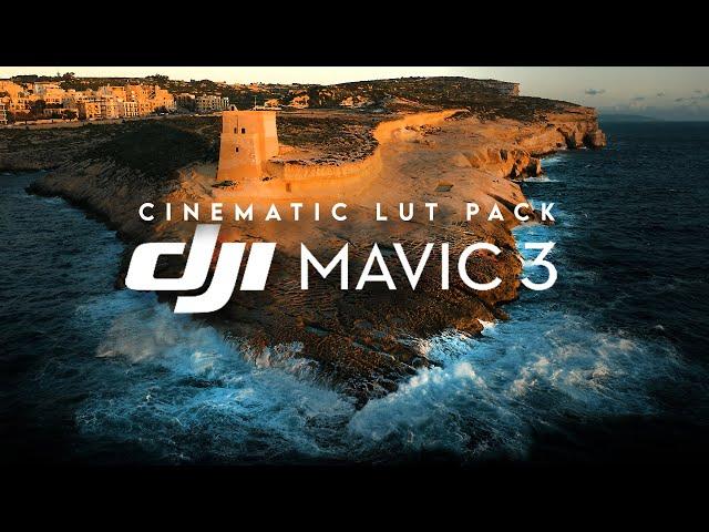 DJI MAVIC 3 // CINEMATIC LUT PACK for D-LOG 10Bit Drone Footage ( FREE LUTs )