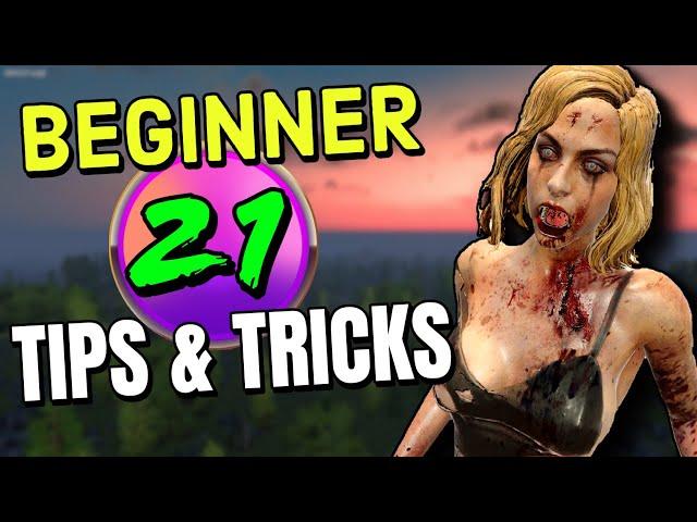 Best 2021 Tips and Tricks 7 Days to Die for Beginner @Vedui42