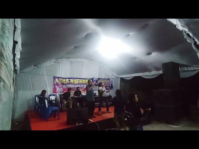 KARAMAK DARAU : OJER DAYAK (  Live show ) Asha Nathania jln g obos 20.