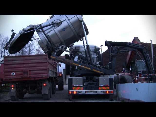 Fermenterreinigung in einer Biogasanlage