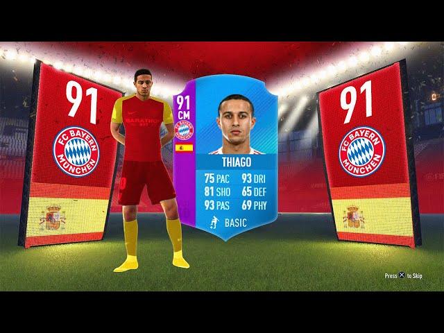 91 RATED THIAGO SBC! - BUNDESLIGA SBC FIFA 18 Ultimate Team