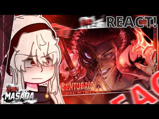 Jujutsu kaisen |AU| React Santuário Malevolente (Sukuna) |M4rkim|