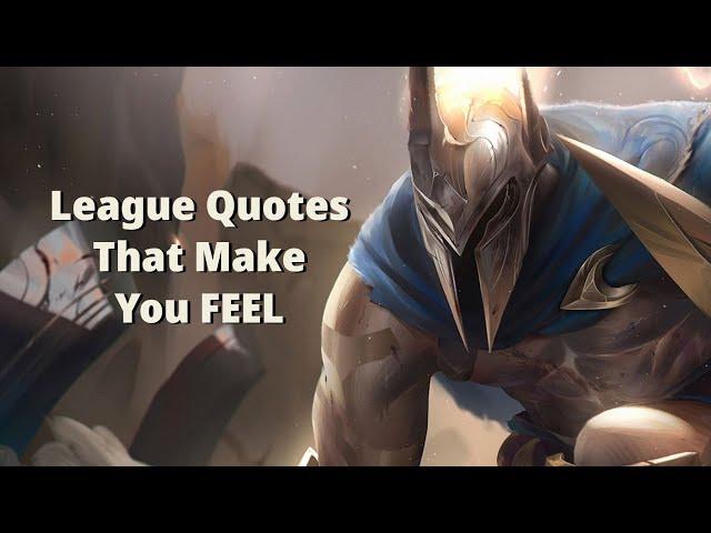 League Champion Quotes That Make You FEEL