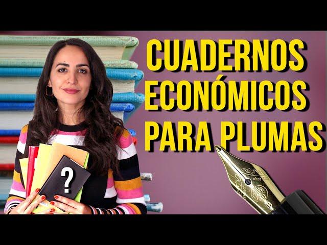  CUADERNOS ECONÓMICOS para PLUMAS ESTILOGRÁFICAS