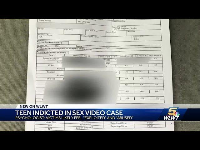 Teen indicted in sex video case