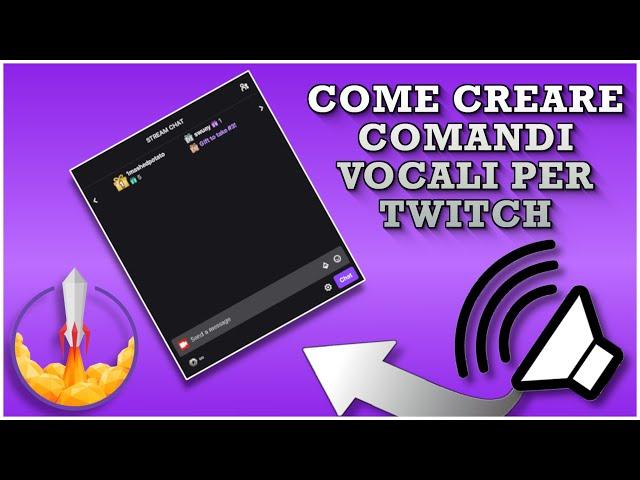 Come CREARE COMANDI VOCALI per TWITCH tramite STREAMELEMENTS *facilissimo* [RE-UPLOAD]