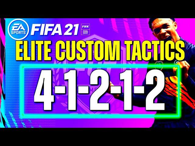 FIFA 21: 41212 CUSTOM TACTICS AND INSTRUCTIONS: BEST ELITE META TACTICS FOR ULTIMATE TEAM