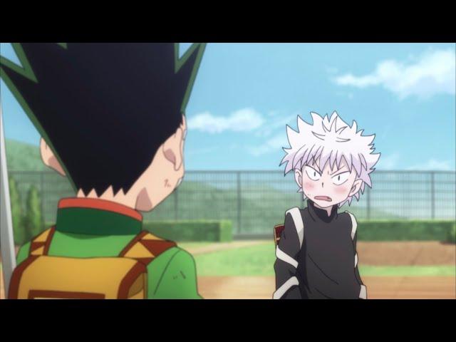 Killua and Gon being more then friends for 2 minutes
