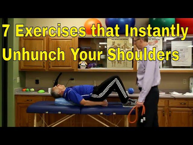 7 Exercises That Instantly Unhunch Your Shoulders + BONUS