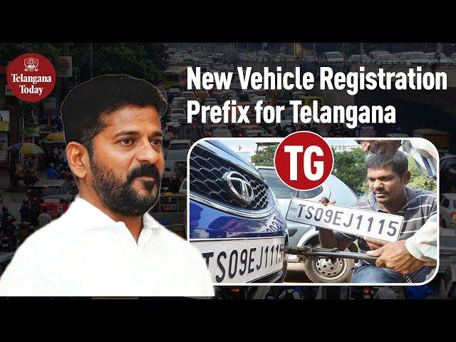 Telangana Vehicle Registration Prefix Changes From 'TS' To 'TG' | Telangana News Today