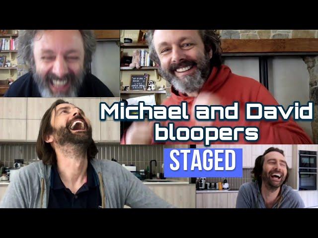 Michael Sheen and David Tennant - Staged Bloopers