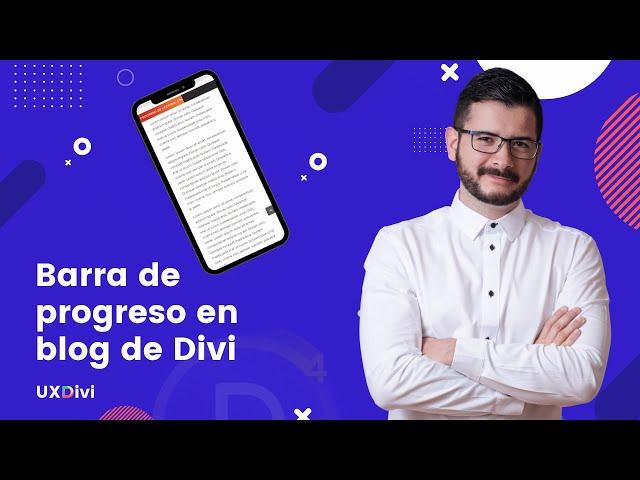  Crear barra de progreso para tu BLOG en Divi [sin plugins] 