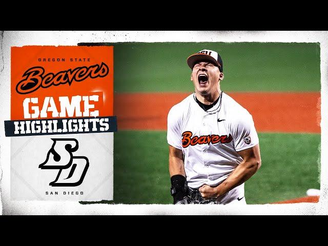 Oregon State Baseball Highlights: 3/7/25 vs. San Diego