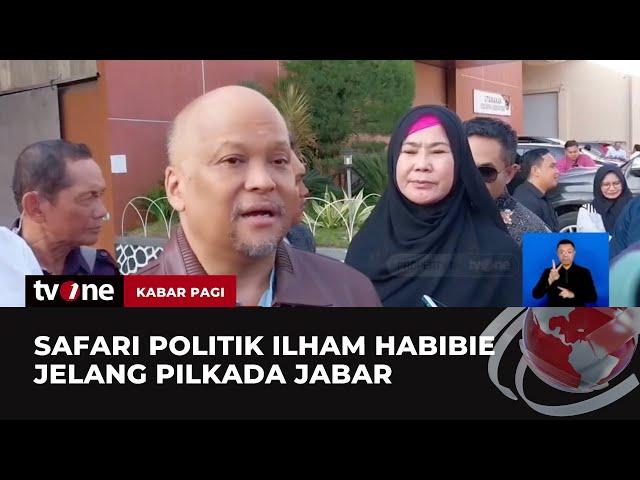 Safari Politik, Ilham Habibie Menyapa Warga di Lapangan Sempur | Kabar Pagi tvOne