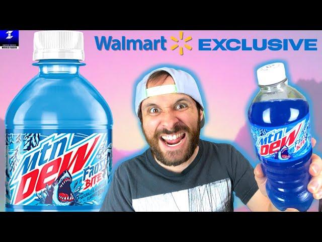 History of Mountain Dew Frost Bite and Review | Wal-Mart Exclusive Soda