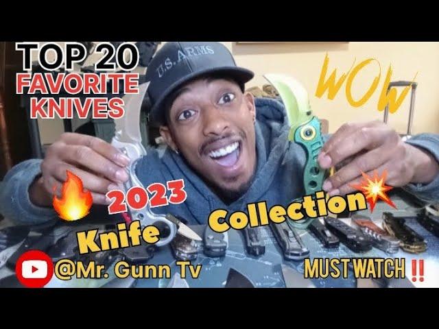 2023 Knife  Collection TOP 20 FAVORITE KNIFES‼️‼️