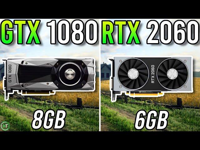 GTX 1080 vs RTX 2060 6GB Tested in 2023