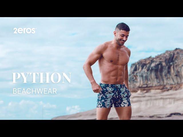 Male-HQ | 2EROS Swimwear and Beachwear Stripes and Python Collections