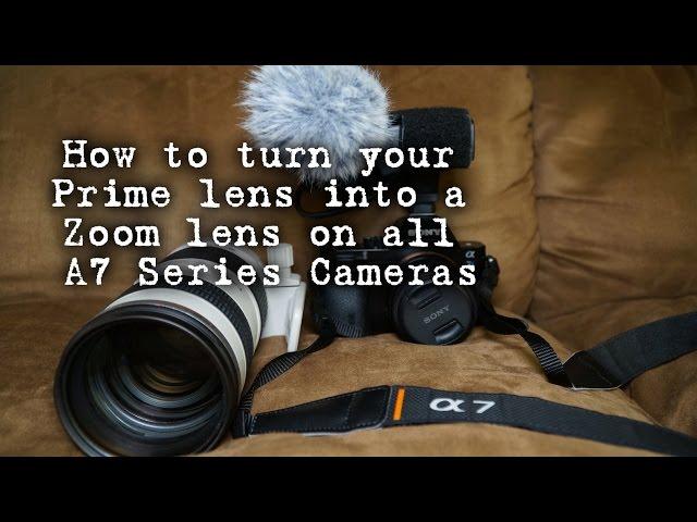 Turn your one Sony lens into many lenses using clear image zoom