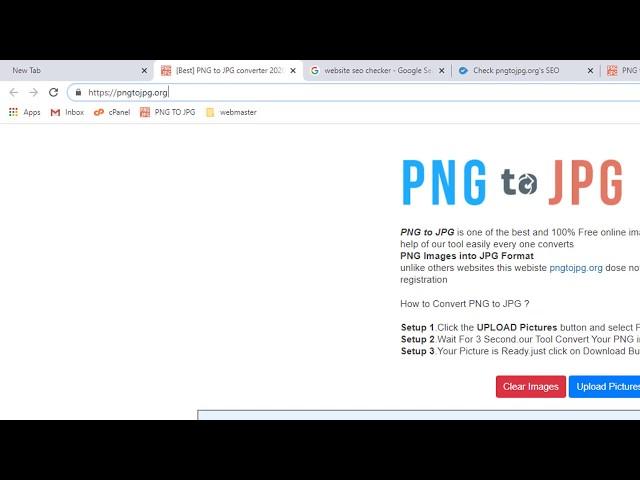 How To Convert PNG to JPG without Losing Quality | PNG to JPG | Pngtojpg.org