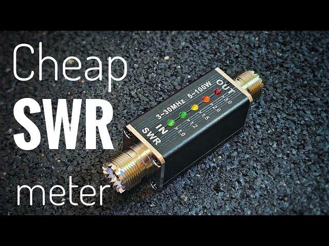 Mini SWR Meter for Magloop Antenna MC-20 Tuning (review)