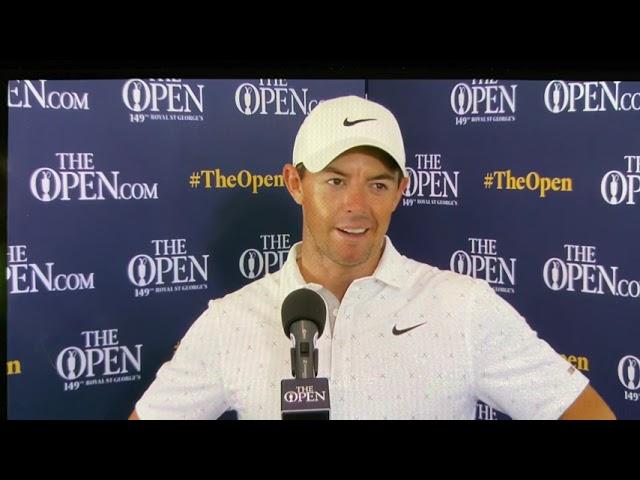 Rory McIlroy 2021 Open Championship Round 4 Interview