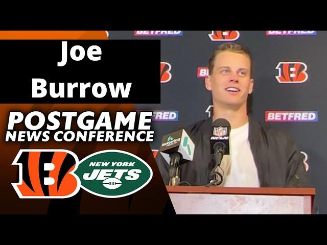 Joe Burrow on Cincinnati Bengals' Wire-to-Wire Win Over New York Jets | NFL Week 3