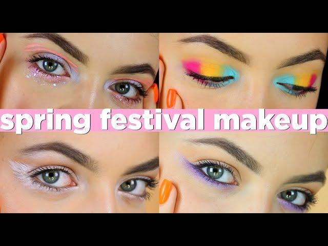 Spring & Festival Makeup Looks + GIVEAWAY!!