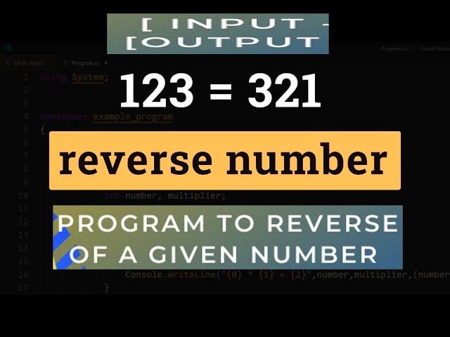 Reverse number in python very simple logic for beginners.