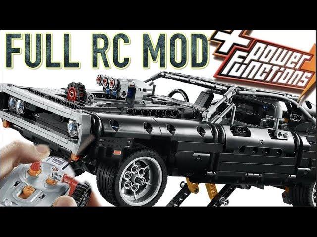 LEGO Full RC Mod! Technic Dom's Dodge Charger Fast & Furious 42111