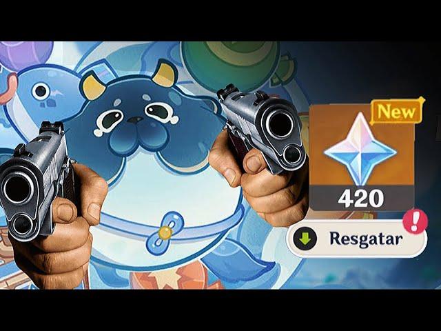 420 GEMAS no evento de pistola d’água | Genshin 4.7