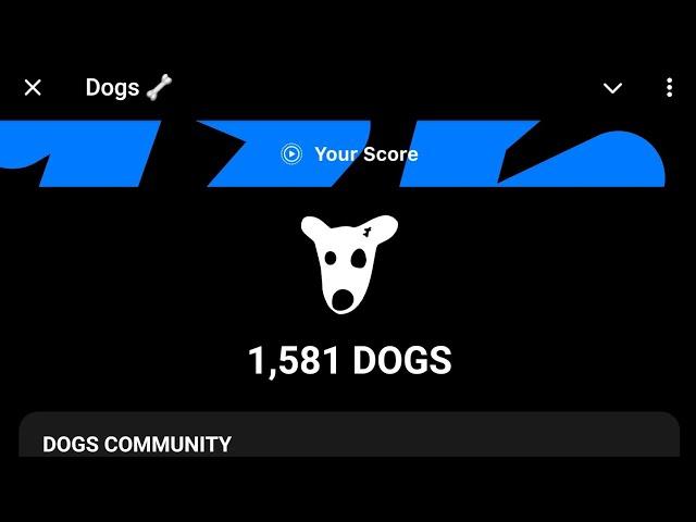 Dogs FREE Airdrop NEW 2.3 Million in 24 Hours! (link in description)