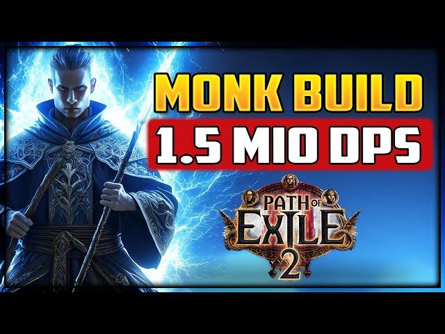 1.5 MIO SCHADEN! Dieser Monk Build ist unaufhaltbar in Path Of Exile 2